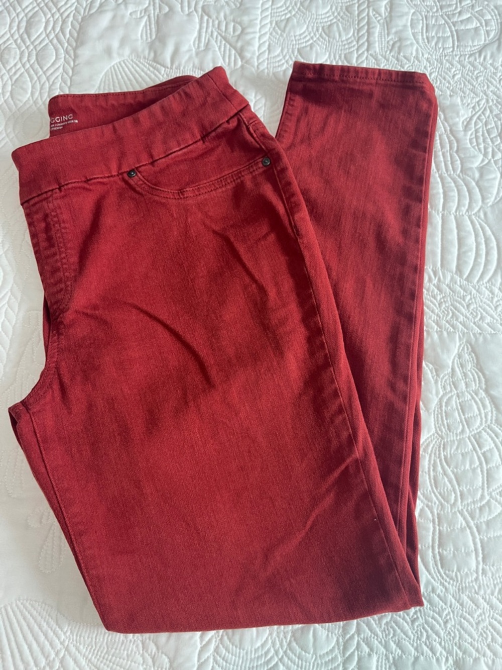 Chico’s Burnt Orange Jegging